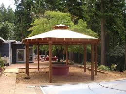 Brick Fire Pit Plans Fire Pit Design Ideas In 2020 Gazebo With Fire Pit Outdoor Fire Pit Designs Fire Pit Designs