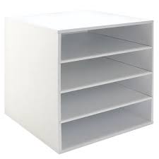 Organizer Cube 4 Shelf By Ashland Shelves Cube Storage Desktop Storage Drawers
