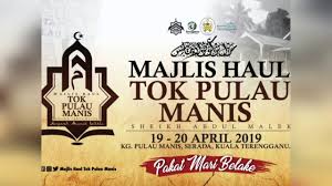 Kitab hikam syarah tok ku pulau manis. Haul Tok Pulau Manis Youtube