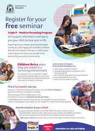 Becoming a parent enters you into a completely new and sometimes overwhelming world. Community News Triple P Positive Parenting Program Fremantle Language Development Centre