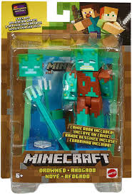 For convenience, it is nice to have nearby (outside the dungeon room), a source of water to. Minecraft Comic Maker Drowned Action Figure Ebay