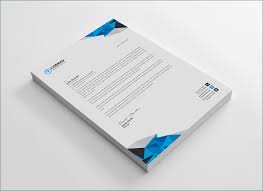 A picture paints a thousand words but the caller on the other end of the phone can only hear you. Free Printable Professional Letterhead Template Bogiolo