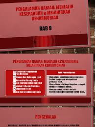 Polarisasi this research discusses the level of social relation and patriotism among first year students in johor bahru campus, utm. Bab 9 Pengalaman Harian Menjalin Kesepaduan Melahirkan Keharmonian Pptx