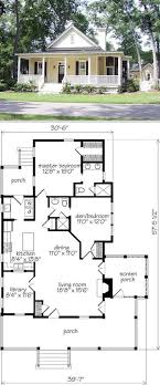 Banning Court 1286sf 58 X40 2 Bdrms 2 Baths 10 Ft Ceilings Small Pantry Laundry Smal With Images Southern House Plans New House Plans Southern Living House Plans