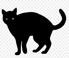 Cartoon cute halloween funny black cat illustration element. Black Cat Cat Clipart Vector Free Download Logo Icons Black Png Clipartix