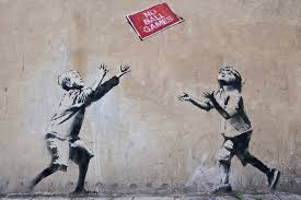 Browse artwork and art for sale by banksy and discover content, biographical information and recently sold works. Seven Banksy Artworks Removed From Public Walls Now For Sale Buro 24 7