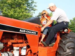 Image result for Orange Red 1972 Tractor