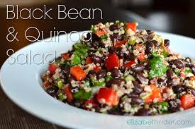 Superfood Black Bean Quinoa Salad Recipe Elizabeth Rider Recipe Quinoa Salad Recipes Healthy Recipes Recipes