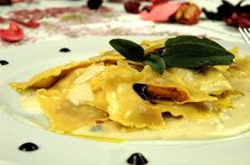 Check spelling or type a new query. Tortelli Di Zucca In Crema Burrosa Di Parmigiano E Tartufo Con Essenza Di Balsamico In The Name Of Good