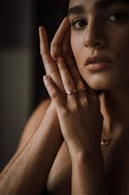 Adjustable Moth Ring Plated in 24 Carat Gold, Hallmarked, Made in France,  Original Creation by Marine Mistake