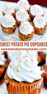 Sweet Potato Pie Cupcakes Video Sweet And Savory Meals Recipe Sweet Potato Pie Bread Recipes Sweet Easy Cupcake Recipes