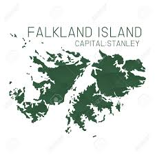 Islas Malvinas Mapa De Textura Geometrica Ilustraciones Vectoriales Clip Art Vectorizado Libre De Derechos Image 50997492