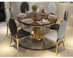 We also offer a number of sleek, contemporary designs, which feature angular architectural shapes and motifs. Stainless Steel Dining Room Set Home Furniture Minimalist Modern Glass Dining Table And 6 Chairs Mesa De Jantar Muebles Comedor Dining Room Sets Aliexpress