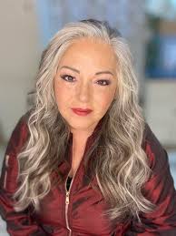 Who can help with transitioning to gray hair in the Lacey/Olympia area?