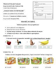 Pentru fiecare exemplar comandat si achitat cu card bancar, se ofera promotional o coperta. Subiecte Clasa Pregatitoare Pdf