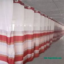 Ifr With Waterproof Fabric For Bathroom Curtain New Production Curtains Fabric Shower Curtains Flame Retardant Fabric