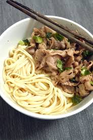 Assemble.divide noodles and soup into bowls and top with beef and green onions. Beef Udon Jaja Bakes Jajabakes Com