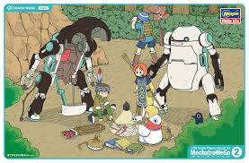 NichijÅ S Keiichi Arawi Designs Robot Garage Kit Packaging Interest Anime News Network art one piece chapter 1000 and chapter 100 color page comparison. nichijÅ s keiichi arawi designs robot