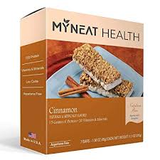 We may earn commission from links on this page, but we only recommend products we back. Buy My Neat Health Meal Replacement Bar High Protein Nutrition Bar High Fiber Low Calories Keto Friendly On The Go Weight Loss Food Bar 7 Box Cinnamon Online In Indonesia B07gdxxn89