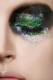Black And Silver Glitter Eye Makeup Fashionfixation Glitter Eyes Glitter Eye Makeup Glitter Eyeshadow