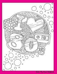 The coloring pages are fun and a perfect educational tool that can help little ones increase the skills, concentration levels, color recognition, and creativity. I Love The 80s Color My Cover Notebook Pink Therapeutic Notebook For Writing Journaling And Note Taking With Coloring Design On Cover For Inner Peace Calm And Focus By Zenmaster Coloring Books