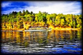 Cruising down the river...