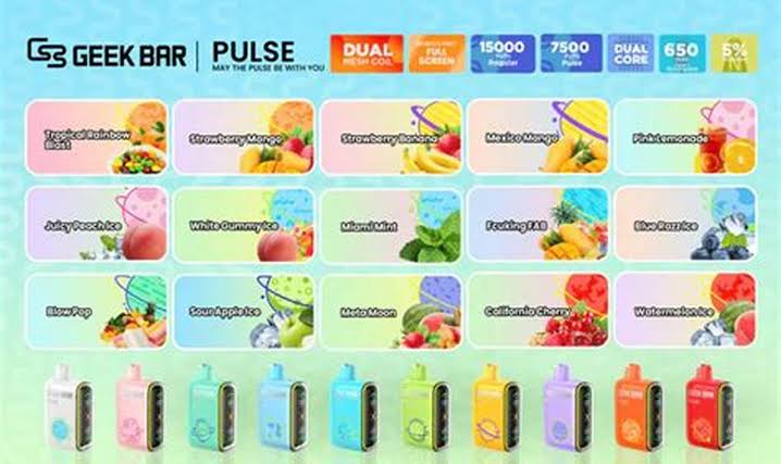 Geek Bars Vape Flavours | 2025 Adult Vape Guide