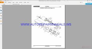 34986ba Hyster G006 H135xl H155xl Forklift Parts Manual Download Wiring Library