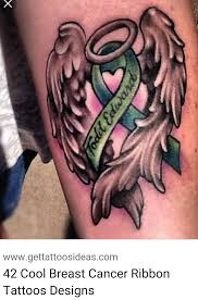 Lymphoma cancer ribbon tattoo designs. Jessica Golden Cancer Ribbon Tattoos Cancer Tattoos Ribbon Tattoos