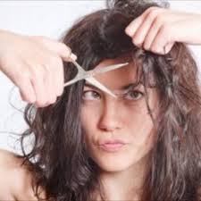 Turquoise is so bright but, as you can see, a darker aqua ombre at the roots will tone down the cheeriness and turn it into something fantastical and high fashion. Three Way To Update Your Look Without A Drastic Haircut Hair Cuts Tip Junkie