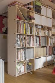 両面から使える間仕切り棚 壁一面の本棚 奥行350mm shelf no 56 インテリア 家具 マルゲリータ margherita 間仕切り 棚 間仕切り 本棚