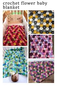 Floral seamless pattern with green leaves, lilac branch, small rose bouquet. Crochet Flower Baby Blanket Everyone S Loving This Pattern