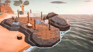 It's a fun and cool design for your island. Acnh Island Design Animal Crossing Animal Crossing Game New Animal Crossing