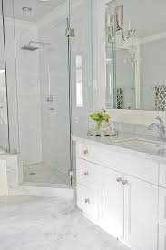You will be able to find slabs that have veining like marble or slabs that are a solid color. Bathroom Vanity White Quartz Countertop Marble Tiles Floor Gray 41 New Ideas Download