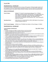 High Impact Database Administrator Resume To Get Noticed Easily