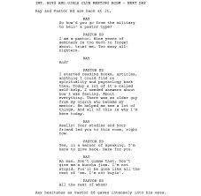 Thank you all so much! Script Dialogue Should Be More Than Just Talking