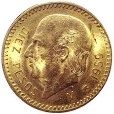 Moneda De Oro 10 Pesos Mexicanos Tienda Numismatica Y Filatelia Lopez Compra Venta De Monedas Oro Y Plata Sellos Espa Monedas De Oro Monedas Monedas Viejas