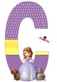 Oh My Alfabetos Alfabeto De Princesa Sofia Con Fondo De Puntos Blancos Princesa Sofia Sofia Princesa Sofia Fiesta