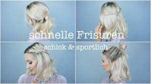 Dieser herbst ist bei mir. Halb Hochgesteckt Super Schnell Und Einfach Olesjaswelt Youtube