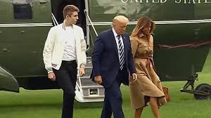 14 Year Old Barron Trump Is Now Taller Than His Father Youtube