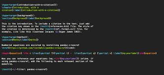 Writing A Thesis In Markdown The Urbanist