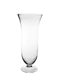 Shop for large hurricane vase online at target. 16 5 Flared Goblet Glass Hurricane Trumpet Vases Glass Vases Depot