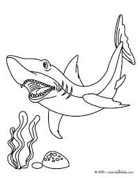 Tiger Shark Coloring Page Nice Coloring Sheet Of Sea World More Content On Hellokids Com Shark Coloring Pages Animal Coloring Pages Coloring Pages