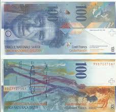It is also legal tender in the italian exclave of campione d'italia. Switzerland 100 Francs Notas Moeda Moedas