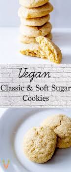 Easy Vegan Sugar Cookies Recipe Vegan Sugar Cookies Sugar Cookies Recipe Vegan Sugar