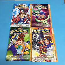 Digimon Tamers English Manga Set Complete Series Volumes 1-4 Vol TokyoPop |  eBay