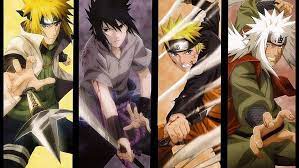 Naruto Sasuke Minato Jiraiya Naruto Shippuuden Hokage Anime Hd Wallpaper Animasi Wallpaper Naruto Naruto Shippuden