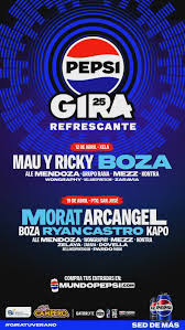☀️🎶 ¡Este verano será inolvidable con Pepsi! 🎶☀️, Prepárate para vivir un  verano único y lleno de buena vibra porque Pepsi nos trae a los mejores  artistas para encender Guatemala este 2025. 🔥🇬🇹, 📍 Dos ...