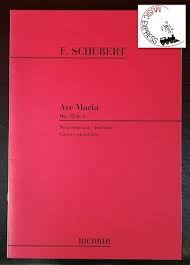 Скачать минус песни «ave maria» 192kbps. Schubert F Ave Maria Op 52 N 6 Ricordi