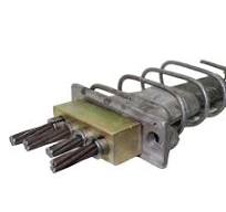 Prestressed Anchor Plate Post Tension Accessories Flat Anchorage